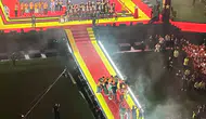 Şampiyon Galatasaray kupasına kavuştu