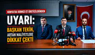 Konya’da kırmızı et üreticilerinden uyarı: Başkan Tekin, artan maliyetlere dikkat çekti