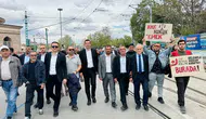 Konya’da 1 Mayıs coşkusu! Milletvekili Bektaş yürüyüşte yerini aldı