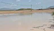 Konya'nın o bölgesinde yağış sonrası tarım arazilerini sel bastı!