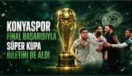 Konyaspor final başarısıyla süper kupa biletini de aldı