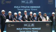 Başkan Altay, Kulu İtfaiye Merkezi’nin temelini attı