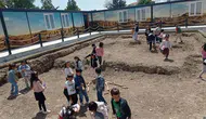 Konya'nın en ilginç parkına büyük ilgi: Çocuklar kazı yaparak tarih öğreniyor!