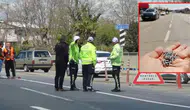 Kamyonetten dökülen vidalar araçların lastiklerini patladı