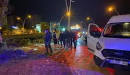 Direğe çarpan motosiklet sürücüsü öldü