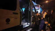 Göçmen botu yarı batık halde bulundu