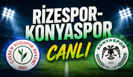 Rizespor - Konyaspor | Canlı