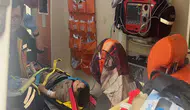 Oynarken balkondan düşen 2 kardeş yaralandı