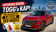 Faturanı düşür, TOGG’u kap! Konya Büyükşehir'den 3 aileye dev hediye