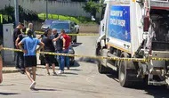 Çöp kamyonunun altında kaldı, hayatını kaybetti