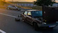 İki otomobil çarpıştı; 1 yaralı