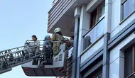 5 katlı binada yangın: 4 kişi dumandan etkilendi