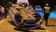 Kamyonetle otomobil çarpıştı: 2 yaralı