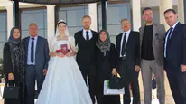 İmamoğlu ve Efendioğlu ailelerinin mutlu günü