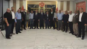 MHP Yunak’tan İl Başkanı Sedat Göncü'ye hayırlı olsun ziyareti