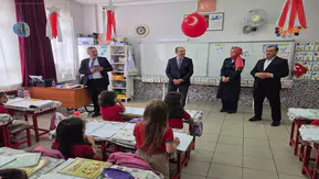 Müdür Murat Yiğit, Karatay'da okul ziyaretinde bulundu