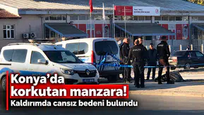 Konya'da korkutan manzara! Kaldırımda cansız bedeni bulundu