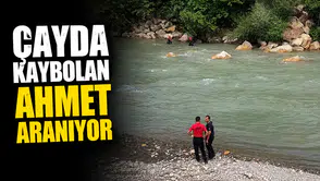 Çayda kaybolan Ahmet aranıyor