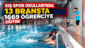 Kış Spor Okulları’na Yoğun İlgi! 13 Branşta 1669 Öğrenci Eğitim Alıyor