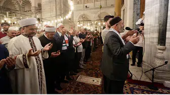 Gazze için dua programı düzenlendi