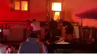 4 ev ve 1 iş yeri yandı