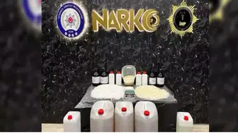 Uyuşturucu operasyonunda 218 kilogram metamfetamin ele geçirildi