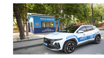 Meram’da Kafeler Sokağı'na Özel Polis Noktası