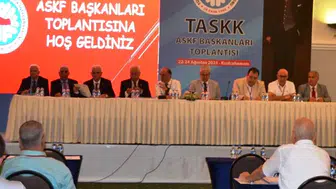 ASKF başkanlar toplantısı tamamlandı