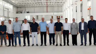 AK Parti heyeti 56. Ağır Bakım Fabrikasını inceledi