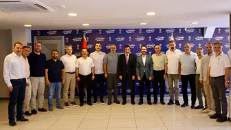 Fatih Özgökçen, Belediye Meclis Üyeleriyle Görüştü