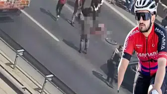 Motosikletle çarpışan bisiklet sporcusu hayatını kaybetti