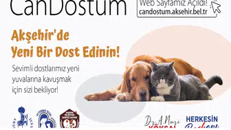 Akşehir Belediyesi’nden “CAN DOSTUM” Sahiplendirme Platformu