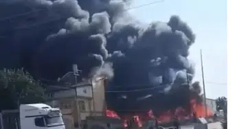 Konya'da yangın paniği!