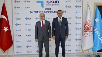 Vali Akın’dan İŞKUR Konya’ya ziyaret