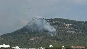 Antalya'da  orman yangını