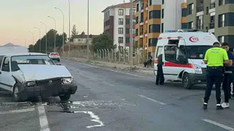 Seydişehir'de trafik kazasında, 2 kişi yaralandı
