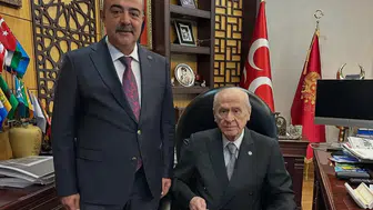Bahçeli, Konyalı MYK Üyesi Korkmaz’ı kabul etti