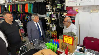 AK Parti'den esnafa tam destek: Latif Selvi sorunları dinledi