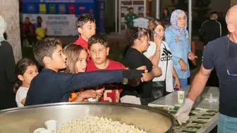 Konyalı çocuklar açık hava sinemasında doyasıya eğlendi!