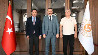 Başkan Kılca Konyalı Valiyi Erzurum'da ziyaret etti