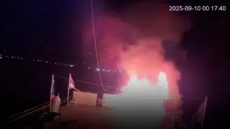 Küresel Sumud Filosu'na yeni bir İHA saldırısı düzenlendi