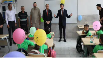 Başkan Kılca Yeni Dönemin İlk Gününde Öğrencilerin Heyecanına Ortak Oldu