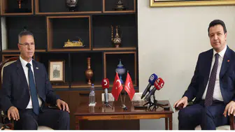 Filistin Büyükelçisi Faed Mustafa’dan Saadet Partisi’ne Ziyaret