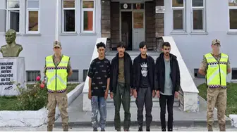 4 kaçak göçmen yakalandı