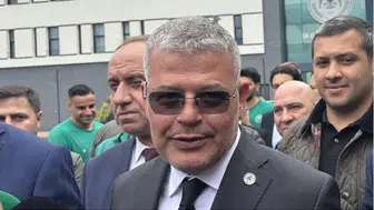Başkan Ömer Atiker'den camiaya bayram kutlaması