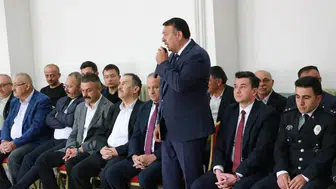 Hadim’de bayramlaşma törenine yoğun katılım