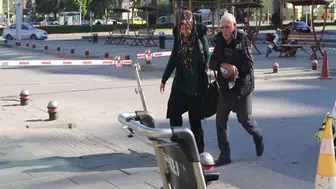 Acemi kasaplar hastaneye koştu
