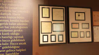 Konya’da 10 bin parçayla hac yolculuğunun tarihini anlatıyor