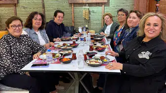 Konya'nın renkli simaları yemekte buluştu!