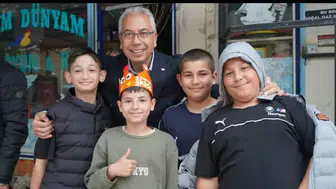 Ereğli’de bayramlaşma coşkusu şehri sardı
